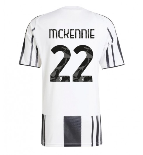 Juventus Weston McKennie #22 Domácí Dres 2025-26 Krátký Rukáv Juventus Weston McKennie #22 Domácí Dres 2025-26 Krátký Rukáv